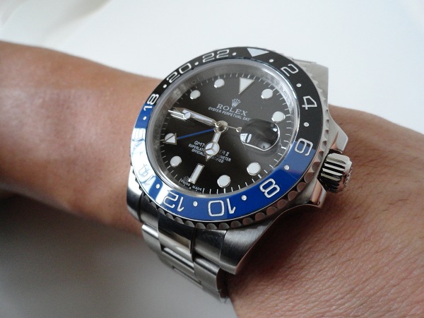 Rolex GMT Master II Azul Bisel Reloj de la reproducción