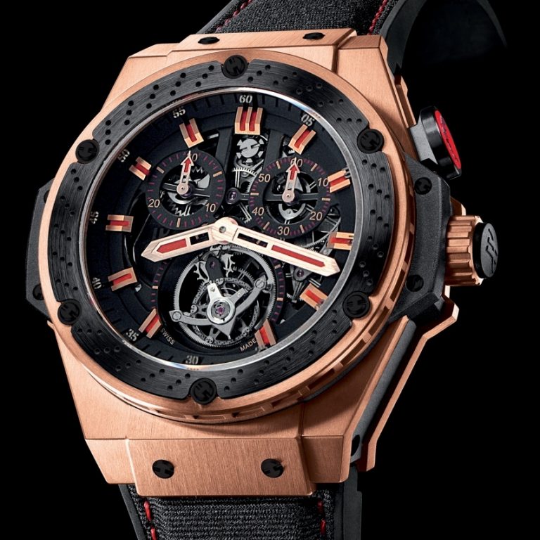 Nuevo Hublot F1 King Power Tourbillon Replica Mejor Réplicas Relojes