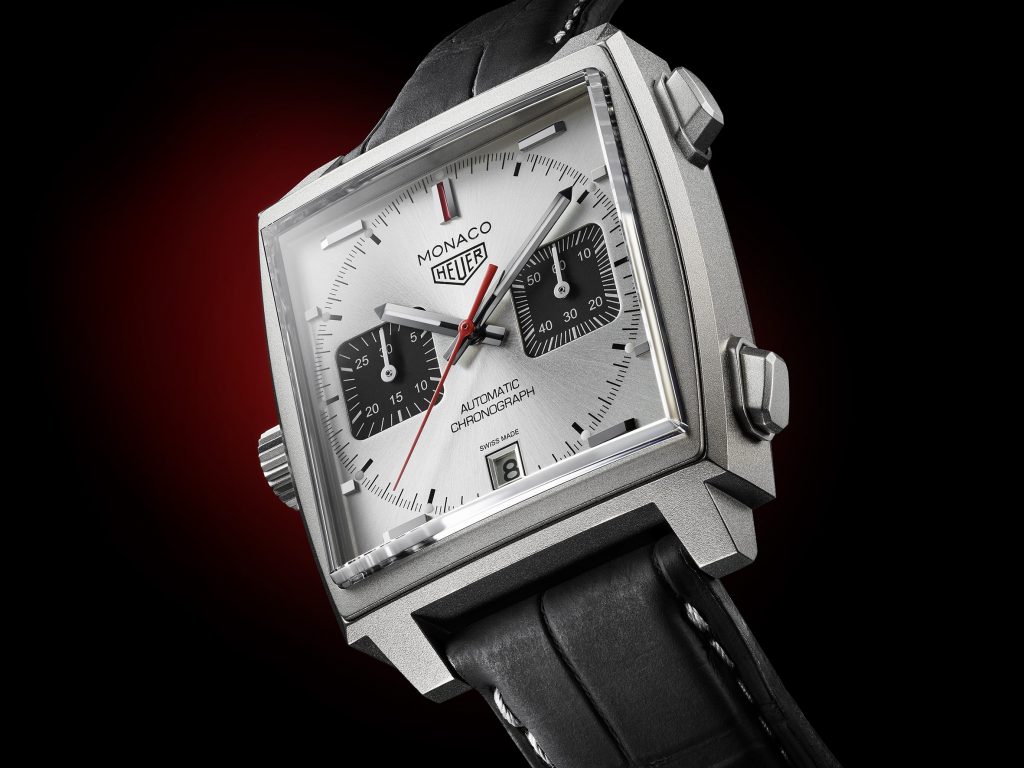 Tag Heuer Monaco Silver Replicas Relojes